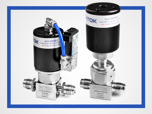 Semiconductor Application- FITOK ALD Series Atomic Layer Deposition Diaphragm Valves