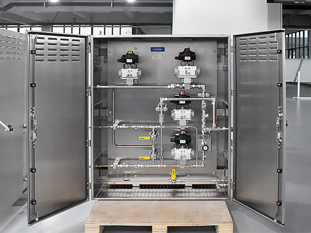 FITOK Delivered Gas Control Panels to European Customer