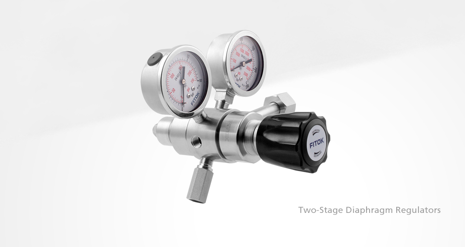 FITOK Two-Stage Diaphragm Regulators